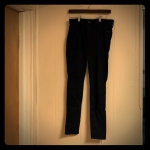Black jeggings